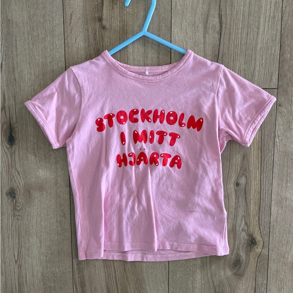 Mini Rodini Pink Tshirt
